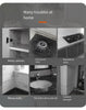 40cm Kitchen Self-adhesive Wall Adhesive Wallpaper Marble Pattern Pvc Home Decorations Oil-proof Water-proof Luxury Home Decor