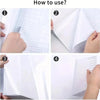 1 Roll Marble Self-adhesive Bathroom Jazz WhiteStickers Kitchen Wallpaper Adhesive Film Waterproof And Grease-proof Wall Sticker