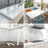1 Roll Marble Self-adhesive Bathroom Jazz WhiteStickers Kitchen Wallpaper Adhesive Film Waterproof And Grease-proof Wall Sticker